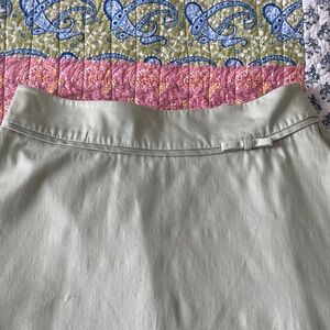 Chic Chino Tan A line Skirt